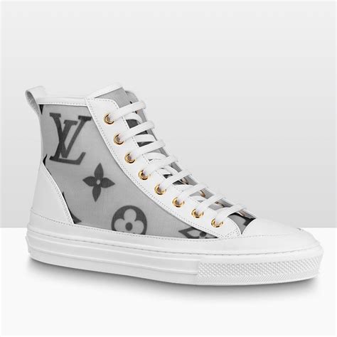 louis vuitton high tops orange